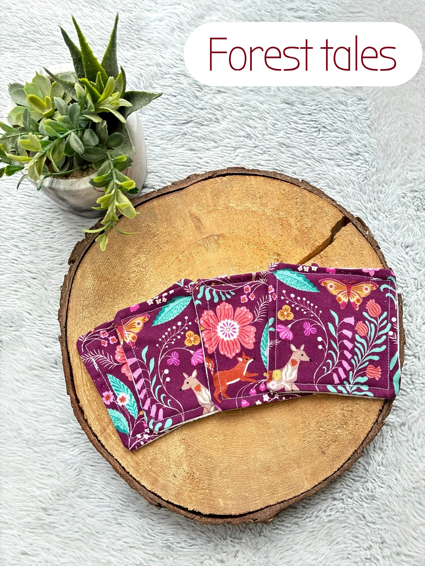 Lingettes démaquillantes réutilisables